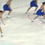 Willowbrook Ice Arena Figure Skating group in blue