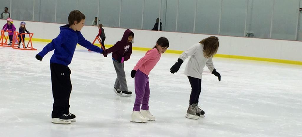 Willowbrook Ice Arena kids skating