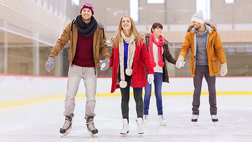 Public Ice Skating in Willowbrook