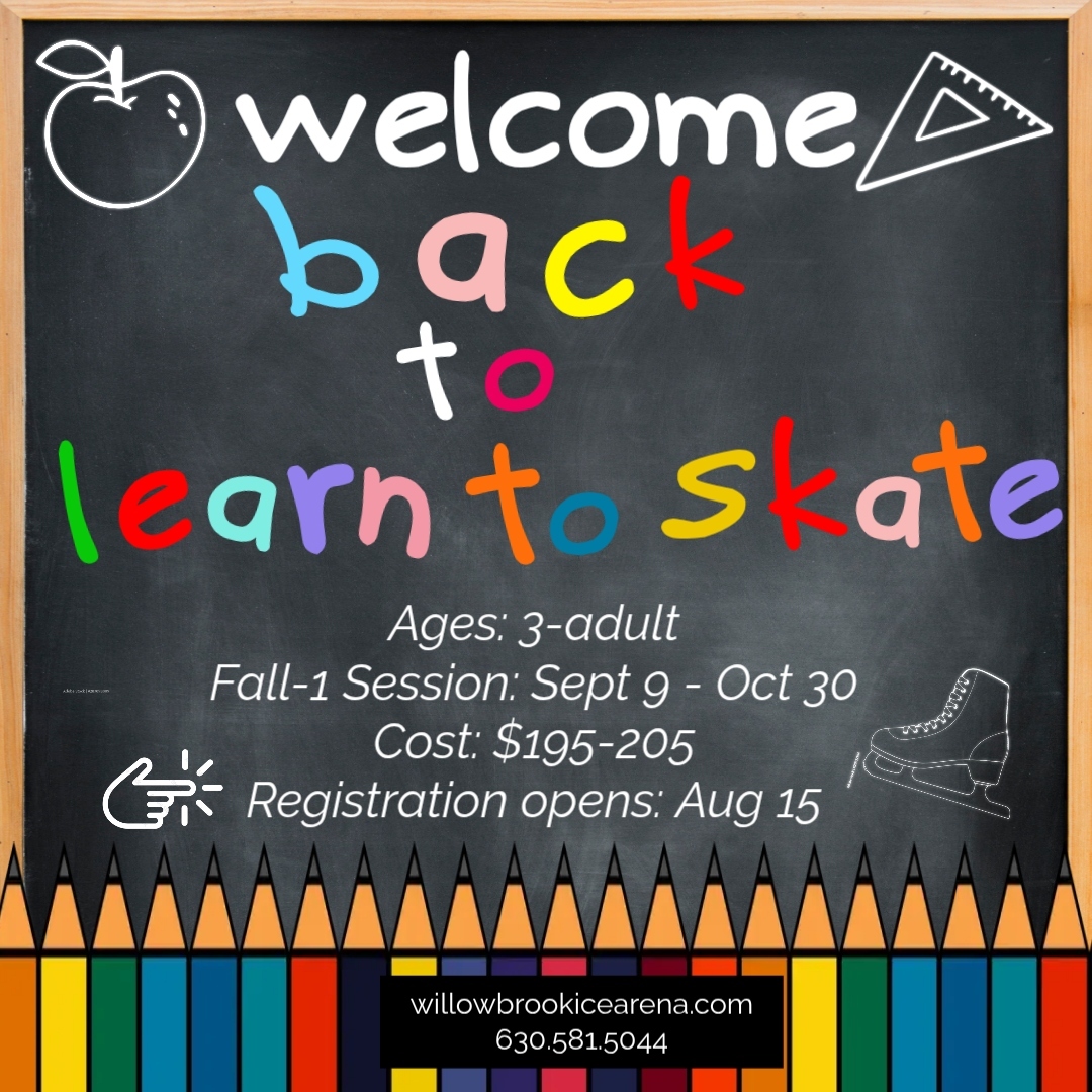 Learn to Skate this Fall! 8 weeks $200